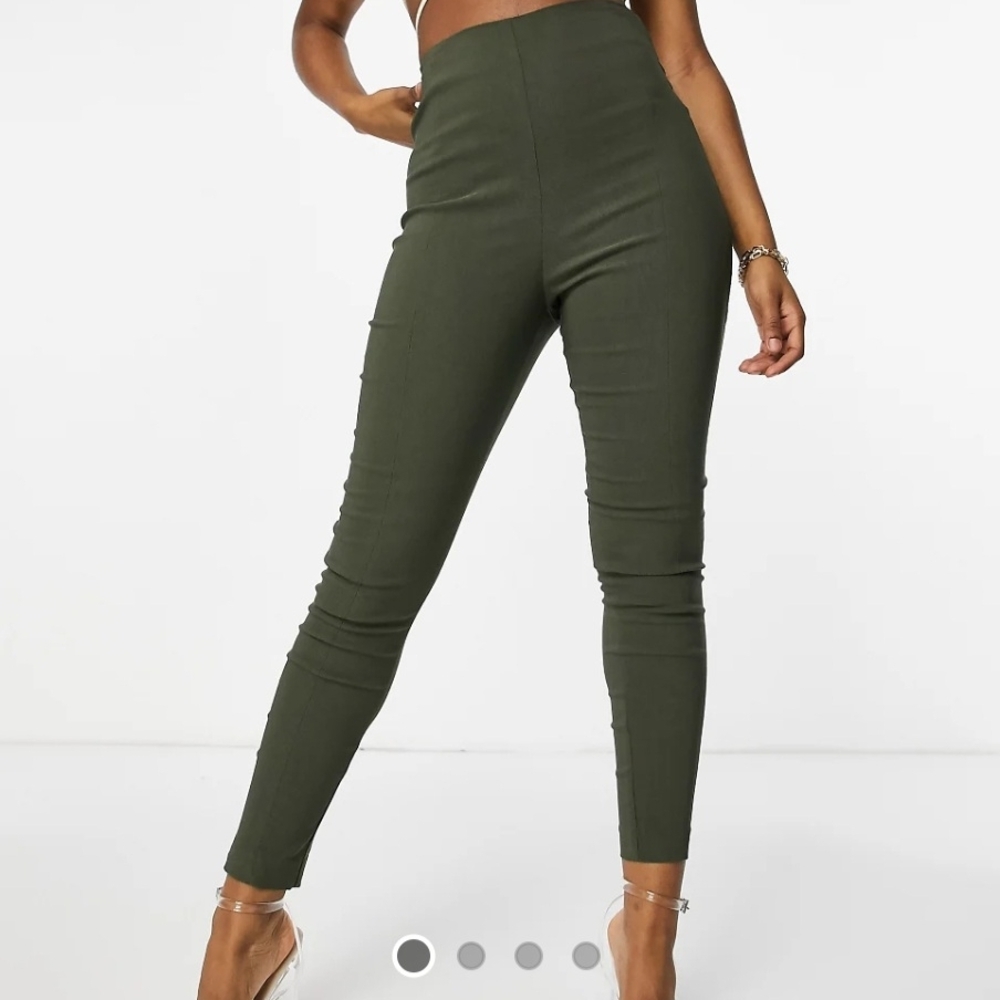 ASOS Dark Green Skinny Pants